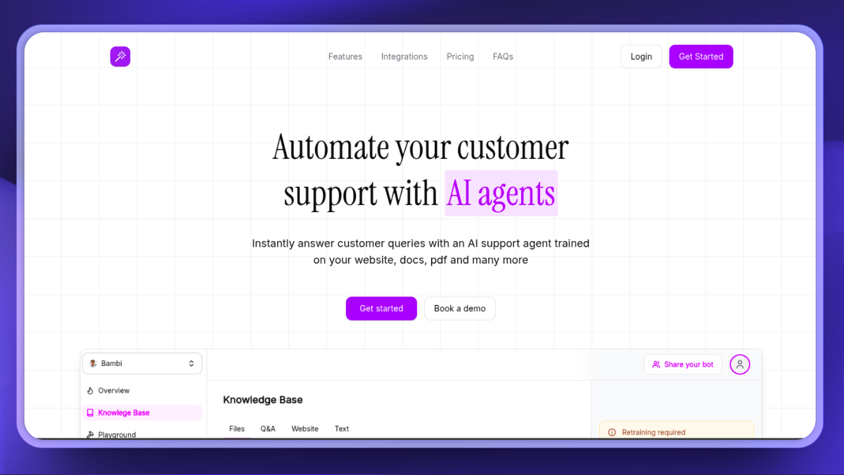 Padyna - Your customer support on autopilot